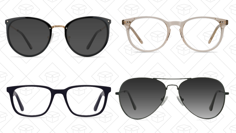 BOGO glasses at EyeBuyDirect with code BOGO
